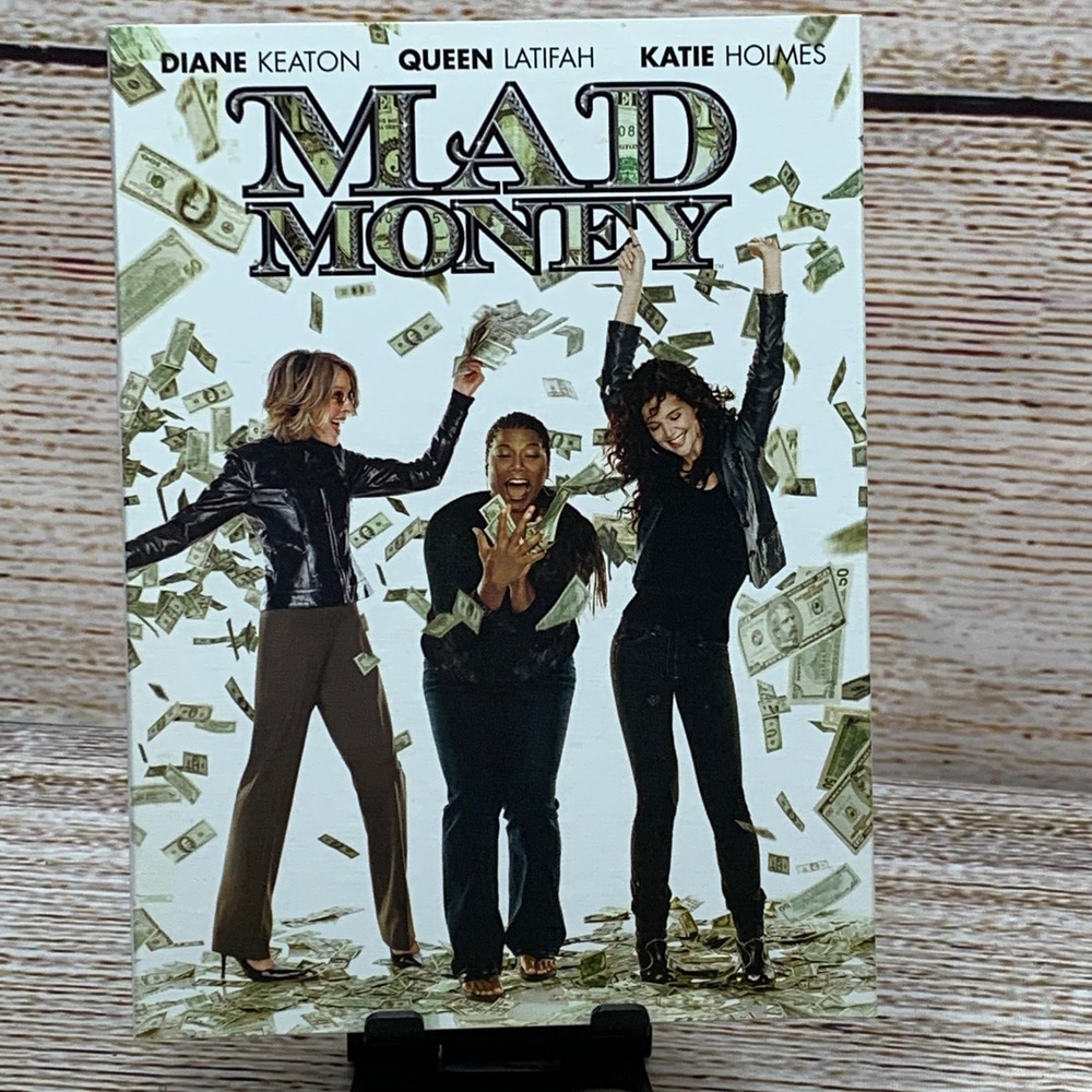 Mad Money [2008 DVD] Diane Keaton Queen‎ Latifah Katie Holmes Comedy Movie